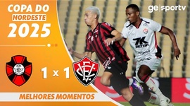 Copa do Nordeste: Moto Club 1 - 1 Vitória (2025)