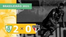 Brasileirão: América-MG 2 - 0 São Paulo (2021)