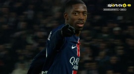 Ligue 1: PSG vs Lyon, Golo 1-0 O. Dembélé (2024-2025)