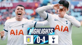 Premier League: Aston Villa 0 - 4 Tottenham (2023-2024)