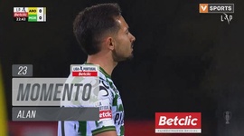 Liga Portugal Betclic: Arouca vs Moreirense, Jogada Alan, 23' (2024-2025)