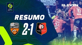 Ligue 1: Lorient 2 - 1 Rennes (2022-2023)