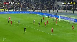 Saudi Pro League: Dhamk Club vs Al Ittihad, Golo 1-1 Muhannad Al Shanqiti (2025-2026)