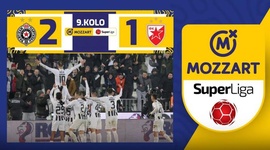 Super Liga: Partizan 2 - 1 Crvena Zvezda (2023-2024)
