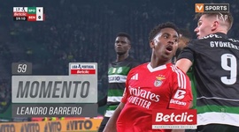 Liga Portugal Betclic: Sporting vs Benfica, Jogada Leandro Barreiro, 59' (2024-2025)