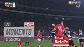 Liga Portugal Betclic: Sporting vs Santa Clara, Jogada O. Diomande, 73' (2024-2025)