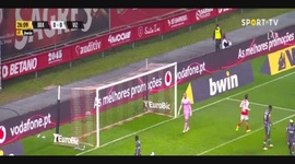 Liga Portugal Bwin: Sp. Braga (1-0) Vizela, Golo Ricardo Horta, 27m (2021-2022)