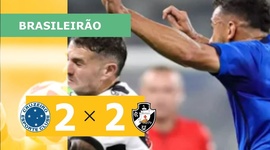 Brasileirão: Cruzeiro 2 - 2 Vasco (2023)