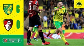League Cup: Norwich 6 - 0 AFC Bournemouth (2021-2022)