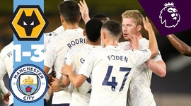 Premier League: Wolves 1 - 3 Man City (2020-2021)