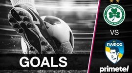 First Division: Omonia Nikosia vs Paphos FC, Golo 1-2 (2023-2024)