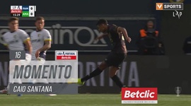 Liga Portugal Betclic: Famalicão vs CF Estrela Amadora, Jogada Caio Santana, 16' (2024-2025)