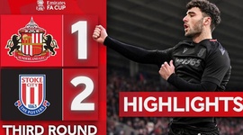 FA Cup: Sunderland 1 - 2 a.p Stoke City (2024-2025)