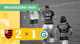 Brasileirão: Flamengo 2 - 1 Goiás (2020)