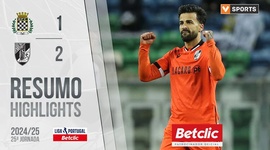 Liga Portugal Betclic: Boavista 1 - 2 V. Guimarães (2024-2025)