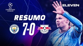 Liga Campeões: Man City 7 - 0 RB Leipzig (2022-2023)