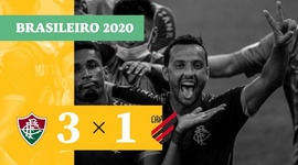 Brasileirão: Fluminense 3 - 1 Athletico-PR (2020)