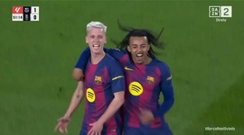 La Liga: Barcelona vs Oviedo, Golo 1-0 Dani Olmo (2025-2026)