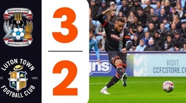 Championship: Coventry 3 - 2 Luton Town (2024-2025)