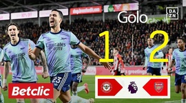 Premier League: Brentford vs Arsenal, Golo 1-2 Merino (2024-2025)