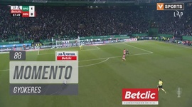 Liga Portugal Betclic: Sporting vs Benfica, Jogada Gyokeres, 88' (2024-2025)