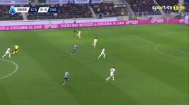 Serie A: Atalanta vs Cagliari, Golo 1-0 G. Scamacca (2025-2026)