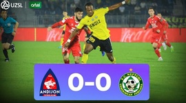 Super League: Andijon PFK 0 - 0 Neftchi Fargona (2024)