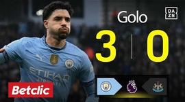 Premier League: Man City vs Newcastle, Golo 3-0 Marmoush (2024-2025)
