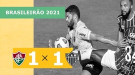 Brasileirão: Fluminense 1 - 1 Atlético-MG (2021)