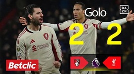 Premier League: AFC Bournemouth vs Liverpool, Golo 2-2 Szoboszlai (2025-2026)