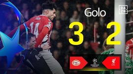 Liga Campeões: PSV vs Liverpool, Golo 3-2 Pepi (2024-2025)
