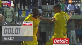 Liga Portugal Betclic: Nacional vs Sp. Braga, Golo 0-1 Niakaté (2024-2025)