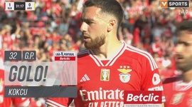 Liga Portugal Betclic: Benfica vs Arouca, Golo 2-0 Kokcu (2023-2024)