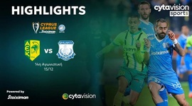 First Division: AEK Larnaca 4 - 0 Apollon Limassol (2024-2025)