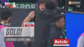 Liga Portugal Betclic: Sporting vs Gil Vicente, Golo 2-1 Eduardo Quaresma (2024-2025)
