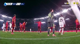 Serie A: Roma vs Milan, Golo 0-1 K. De Winter (2025-2026)