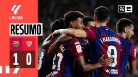 La Liga: Barcelona 1 - 0 Sevilla (2023-2024)