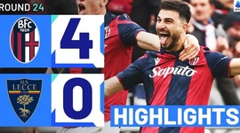 Serie A: Bologna 4 - 0 Lecce (2023-2024)