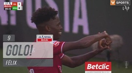 Liga Portugal Betclic: Gil Vicente vs CF Estrela Amadora, Golo 1-0 Félix (2024-2025)