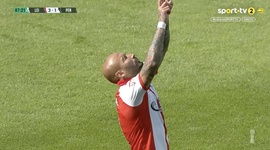 Liga Portugal 2 Meu Super: Leixões vs Penafiel, Golo 3-1 Rafael Martins (2024-2025)