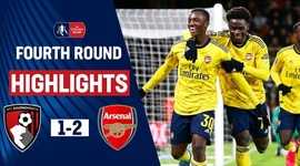 FA Cup: AFC Bournemouth 1 - 2 Arsenal (2019-2020)