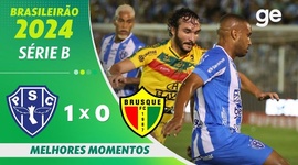 Série B: Paysandu 1 - 0 Brusque (2024)