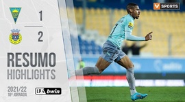 Liga Portugal Bwin: Estoril 1 - 2 Arouca (2021-2022)
