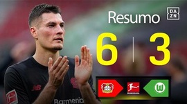 Bundesliga: Leverkusen 6 - 3 VfL Wolfsburg (2025-2026)