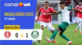 Brasileirão: Internacional 0 - 1 Palmeiras (2025)