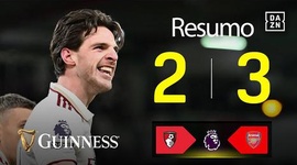 Premier League: AFC Bournemouth 2 - 3 Arsenal (2025-2026)
