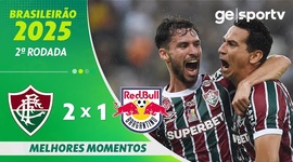 Brasileirão: Fluminense 2 - 1 RB Bragantino (2025)