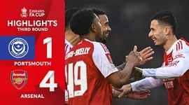 FA Cup: Portsmouth 1 - 4 Arsenal (2025-2026)