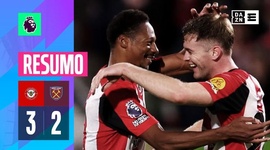Premier League: Brentford 3 - 2 West Ham (2023-2024)