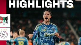 Eredivisie League: NEC 1 - 2 Ajax (2024-2025)